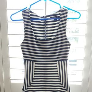 Black and white dress